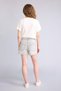 100% Cotton Mom Fit High Waist Short Leg Jean Gray Shorts G8345Ax26Sm - 5