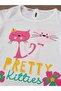 Cute Cat Printed Tights Two-Piece Summer Baby Girl Set - 4