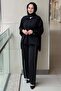 Piping Detailed Shirt and Trousers Set