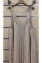 Linen Dress with Rope Straps and Tassel Detail - 2