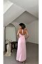 Sole Halter Yaka Maxi Elbise - 4