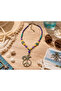 Bohemian Nymeris Bird Figured Peace Symbol Colorful Design Necklace - 2