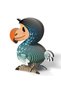 Puzzle 3D, Eugy, Model pasare, Albastru - 3