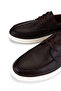 Men's Genuine Leather Brown Casual Shoes - 3