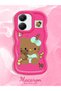 Poco X7 Pro Compatible Case Camera Protector Red Silicone Couple Phone Case Kitty Pattern - 2
