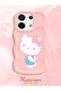 Poco X6 5g Compatible Case Camera Protector Pink Silicone Couple Phone Case Kitty Pattern - 2