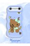 Tecno Spark Slim Compatible Case Camera Protector Blue Silicone Couple Phone Case Kitty Pattern - 2