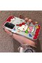 Samsung Galaxy A26 Compatible Silicone Edge Hard Back Case Couple Phone Case with Kitty Pattern - 2