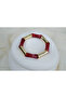Blk542 Acrylic Marble Patterned Elastic Flexible Bracelet - 4