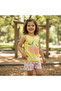 Children's Cotton Printed Yellow Color 2-Piece Set Cb1046