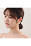 Gold Color Zircon Stone Tassel Dangle Earrings - 3
