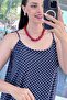 Strappy Polka Dot Viscose Dress 6Y347 - 3