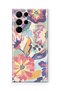Samsung Galaxy S23 Ultra Compatible Printed Transparent Phone Case |   Collection: Floraluxe Botanica