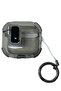 Clear Case for Airpods 4 Case Clear 2024,Full Protective Case for Airpods 4rd Generation Case Cover,Soft Transparent Shockproof TPU Case for Airpods 4 Charging Case with Keychain-Clear - 4