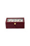 Leather Organizer Box with Drawers and Glass Lid, with 12 Watch Compartments and 6 Glasses Compartments |   Premium Watch and Glasses Storage Box - 5