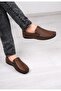 Style %100 Genuine Leather Orthopedic Summer Men's Summer Saddle Breathable Comfortable Sandal Shoes 40-44 - 2
