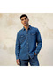 Men Regular Fit Collared Denim Long Sleeves Shirt