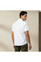 Men Regular Fit Button-Down Collar Short Sleeve Shirt - 4