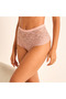 Set of 3 - Full Briefs High Waist Lace Design - 7