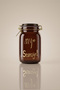 Amber Glass Jar with Locking Lid 1500 ml |   Airtight Silicone Sealed Storage Jar - 8
