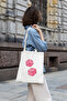 Love Printed Linen Cloth Bag Pytkbc1007 - 2