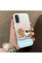 Samsung Galaxy S20 Fe Compatible Silicone Edge Hard Back Case Couple Phone Case Cartoon Pattern - 3