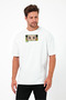 Unisex Oversize Embroidered Hunter X Hunter Gon Anime Design 100% Cotton T-Shirt