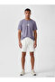 Xside Active Lilac Crew Neck Printed Men's Sports T-Shirt - 2