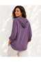 Women's Mesh Detailed Sequined Star Figured Seasonal Jacket Shirt - 3