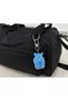 Blue Plush Monster Charm Keychain Cute Figure Bag Accessory Gift - 3