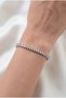 Women's Waterway Zircon Stone Steel Bracelet |   Water Resistant Anti-Allergic Elegant Stylish Daily Use - 3