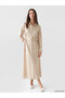 Original Beli Tie-Back Modal Blend Shirt Dress