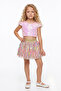 Powder Sequined Girls' Skirt - Dena