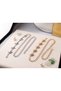 2-Pack Gold Detailed Star Chain Belt, Dress Belt, Skirt Belt, Trouser Belt - 3