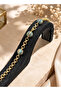 Women's Gold Color Turquoise Stone Sphere Detailed Chain Bracelet Mrd-2220000000215 - 4