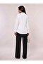 Women's Double-Breasted Tie-Down Poplin Shirt - 3