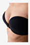 Women Deep Decollete Black Push Up Wired Padded Bra - 3