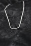 316L Steel Curb Model Chain Silver Color Men's Necklace - 2