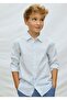 Nukutavake Boy's Striped Shirt 8-18 Years White - Blue