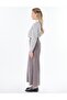 Wide Leg Cotton Linen Trousers Dark Mink - 4