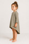 100% Cotton Asymmetrical Girls' Combed Cotton Dress 4137 - 2