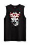 Cool Camel Red Glasses Sleeveless Tank Top