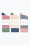 Striped Retro Socks Cotton Women's 3-Piece Socket Socks Colorful Casual Polka Dot Socks Comfortable Socks School Socks Gift Socks Sc22810 - 2