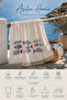 Muslin Peshtemal 100% Cotton Fish Patterned Beach Towel Beach Cover Quick Drying Bohemian Turkish Towel 90X170 cm - 4