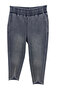 Plus Size Stoned Denim Women's Trousers