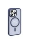 iPhone 14 Pro Max Case Magsafe Supported Camera Raised Silicone Matte Anti-Fingerprint Tgco - 5