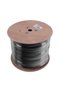 S-LINK SL-CAT609 CAT6 UTP 305 Meter 23 AWG 0.56 mm Network Cable Outdoor Double Jack GRAY+Black