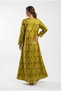 Rochie lunga evazata din bumbac - 2