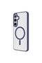 Galaxy S26 Case Magsafe Transparent Back Face Camera Raised Silicone Senk - 3