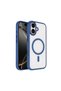 iPhone 17 Case Magsafe Transparent Back Face Camera Raised Silicone Znth
